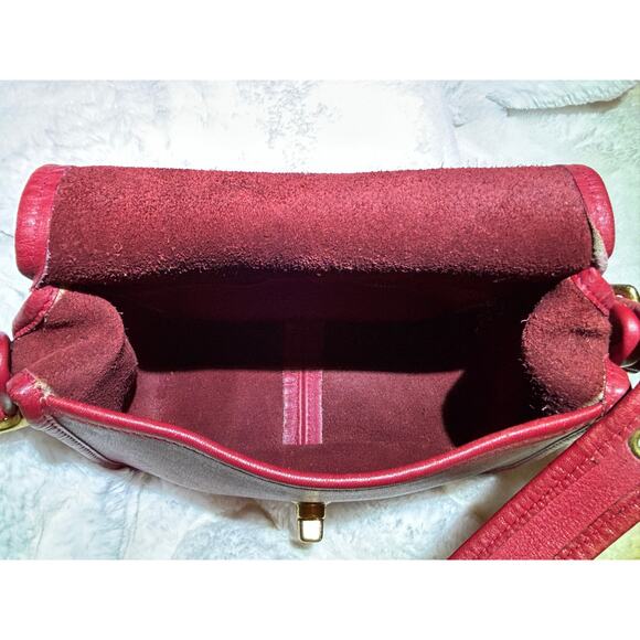 Vintage Coach NYC Sonoma Crossbody 9085 Red - Picture 7 of 8